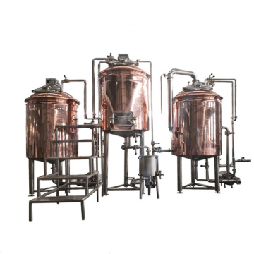 200l red copper lager machine beer pilot brewing system brewhouse for beer making system